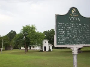 Atoka County Museum building